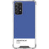 Azure Blue Galaxy A72 5G Clear Case